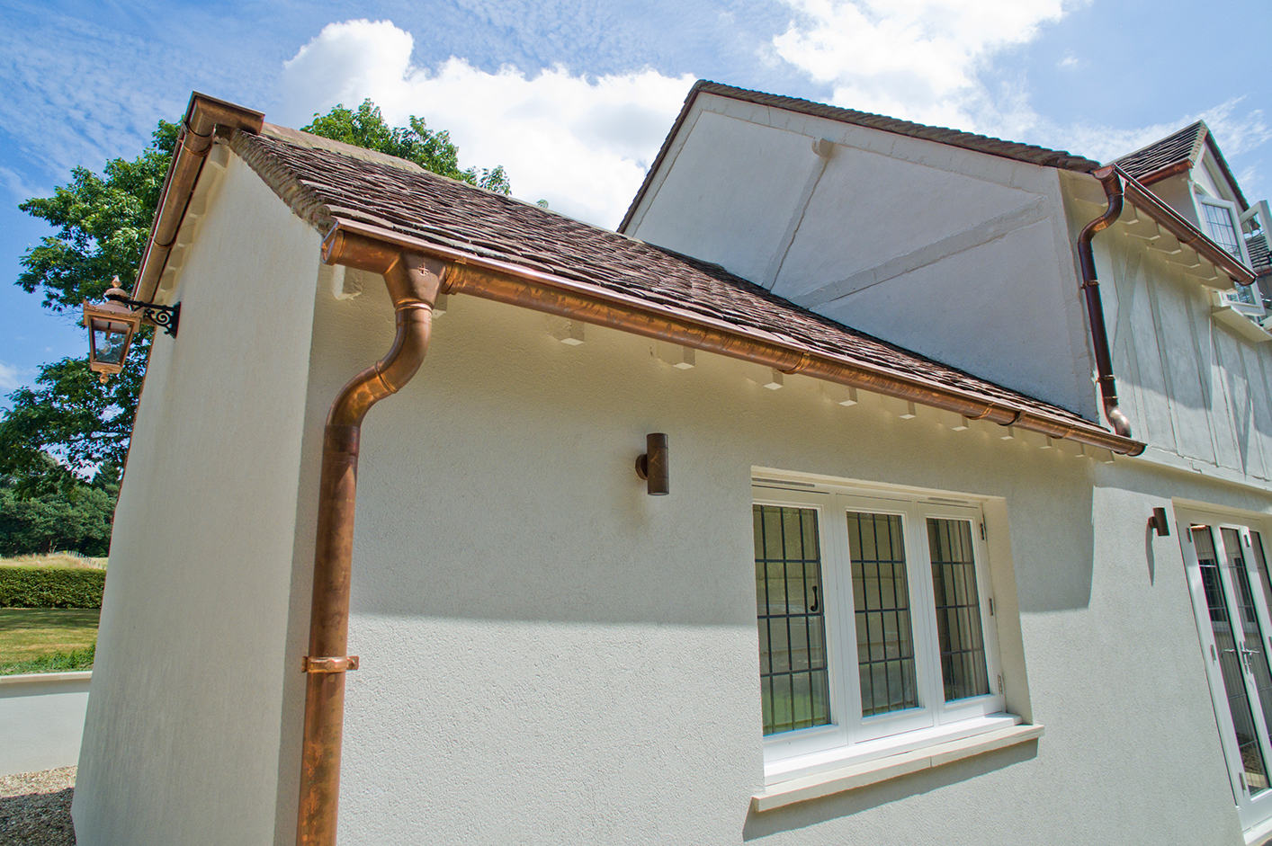 Copper Gutters Rainwater   Surrey Copper 007 